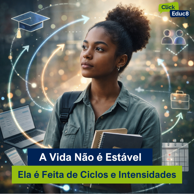 🔄 A Vida Não É Estável. Ela É Feita de Ciclos e Intensidades